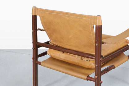 Vintage Rosewood and Leather "Sirocco" Lounge Chair by Arne Norell