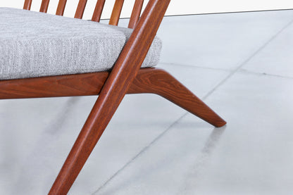 Vintage “Scissor” Lounge Chairs by Folke Ohlsson for DUX