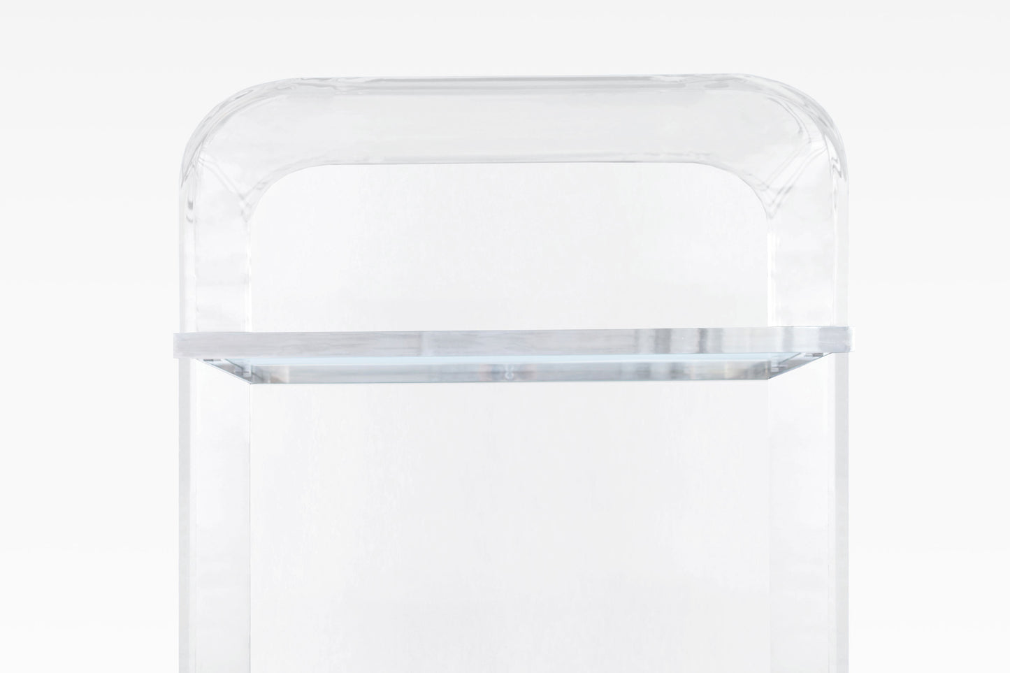 Vintage Steel and Lucite "Waterfall" Etagere by Charles Hollis Jones