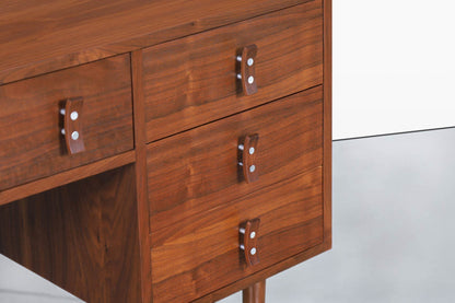 Vintage Walnut Desk by Stanley Young for Glenn of California
