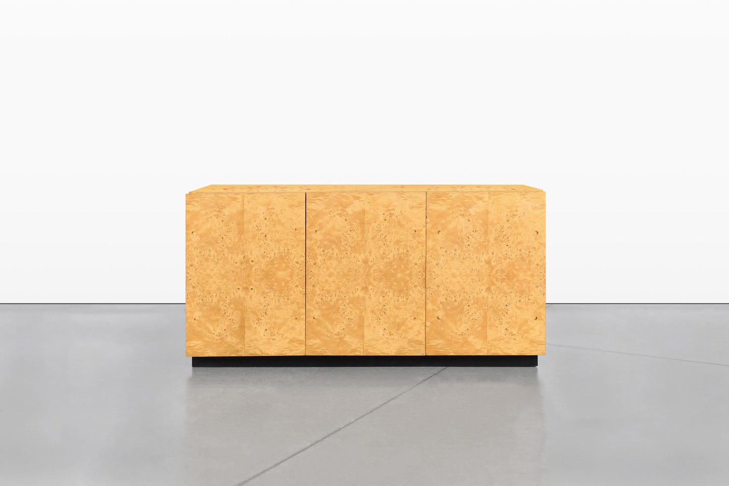Vintage Burl Wood Credenza by Arthur Umanoff for Dillingham