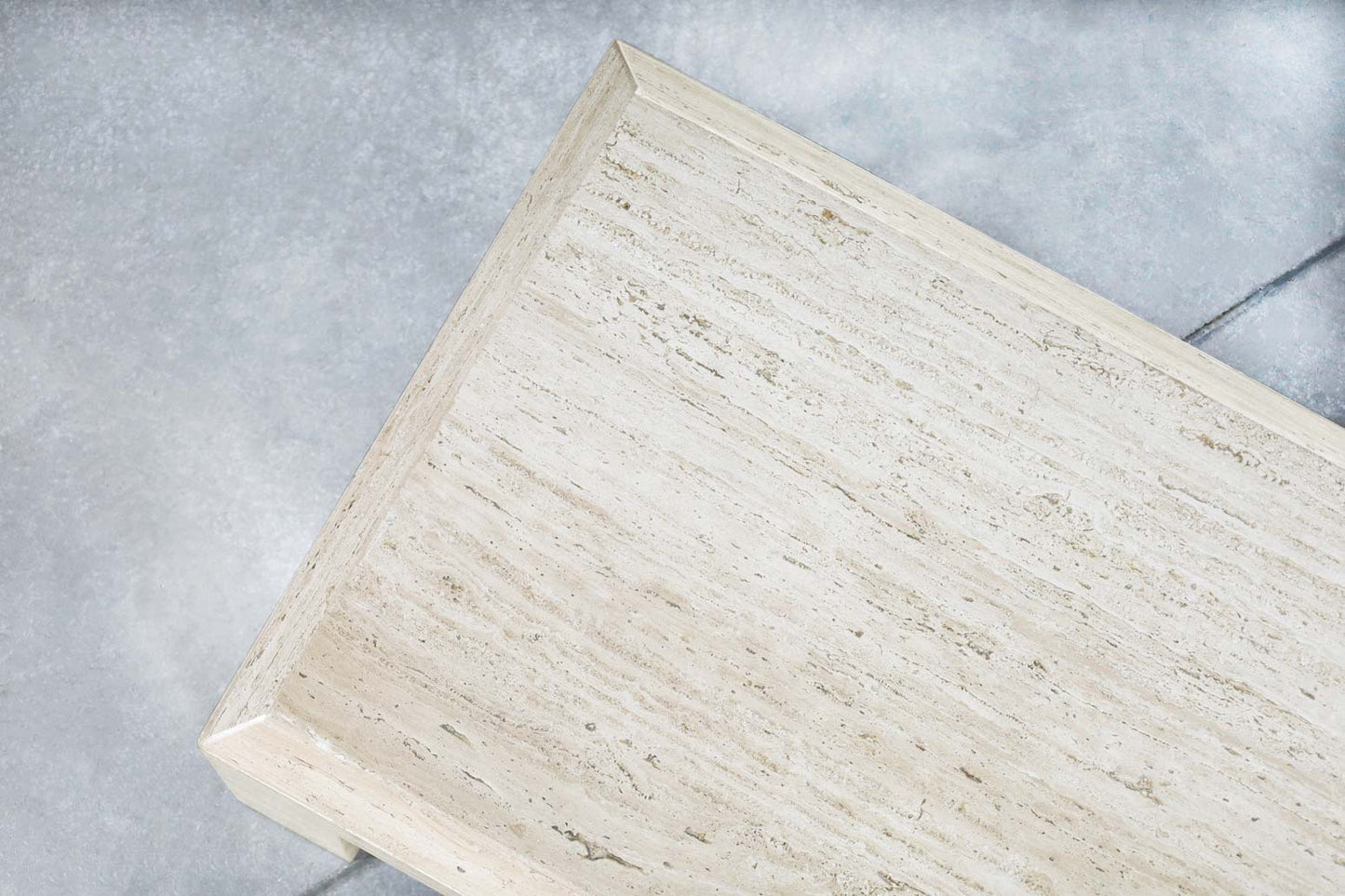 Vintage Italian Travertine Coffee Tables