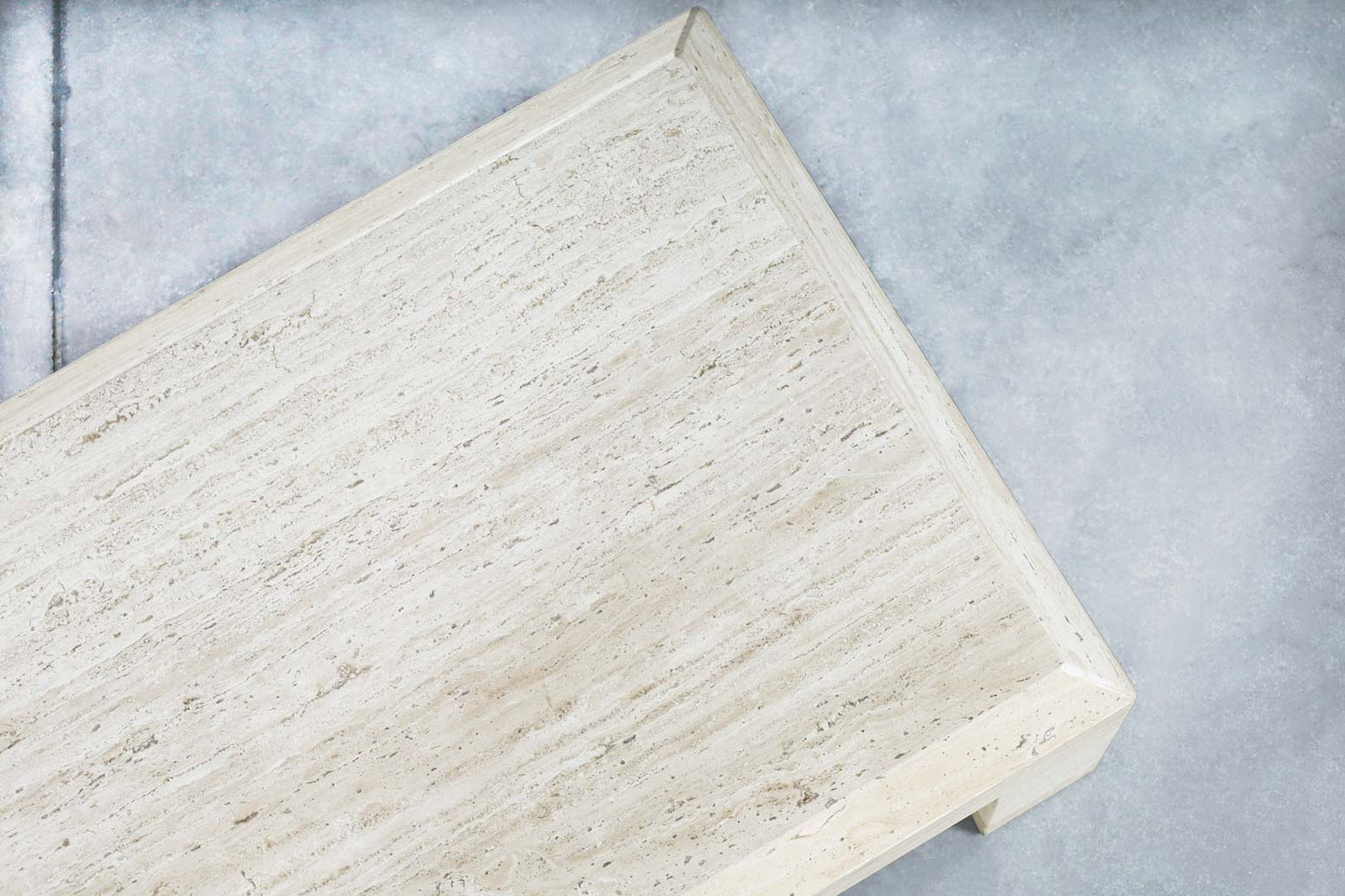 Vintage Italian Travertine Coffee Tables