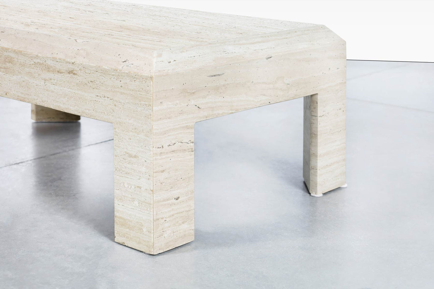 Vintage Italian Travertine Coffee Tables